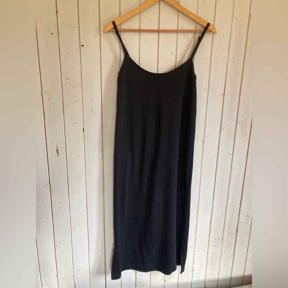 Elegant Black Slip Dress